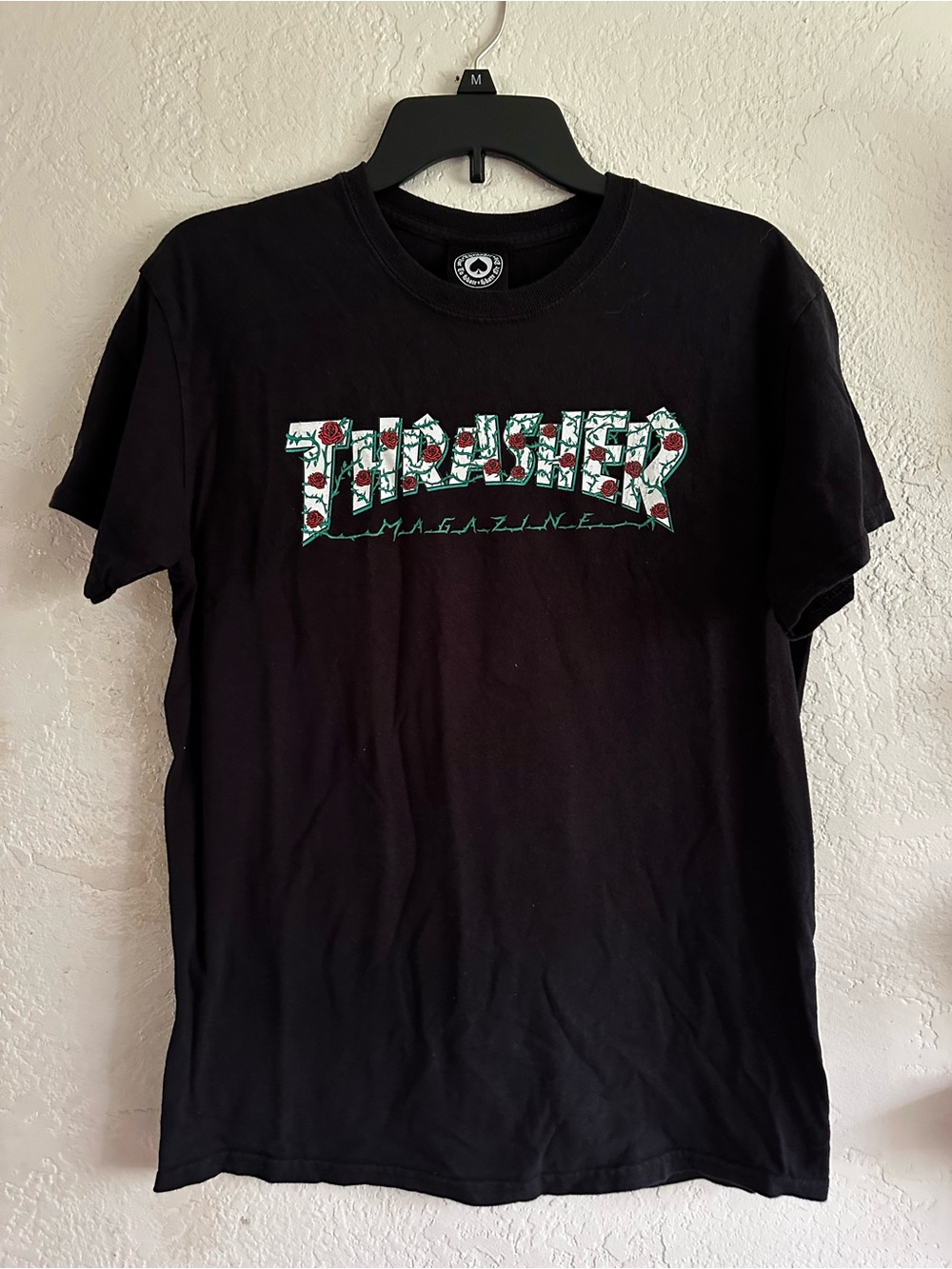 Thrasher Magazine Black T-shirt sz M